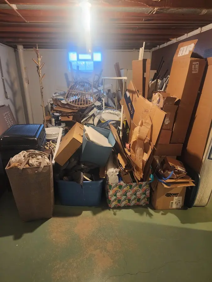 Roll-off dumpster container at job site for Construction Dumpster Rental in Lolo